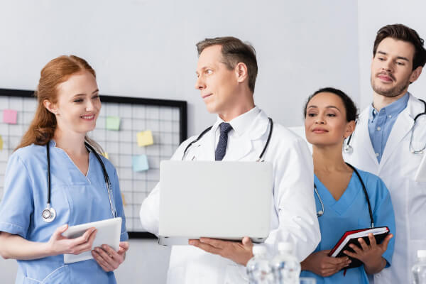 Healthcare service providers are working with an IT solution